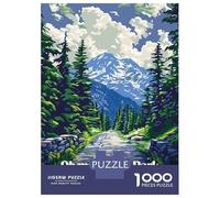 Rompecabezas para Adolescentes 1000 Piezas Olympic National Park Washington Rompecabezas para Adultos Juguete Decoración De Pared Corte De Precisión Ayuda A Ejercitar El Cerebro 38x26cm/1000pcs