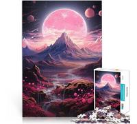 Rompecabezas para Adolescentes 1000 Piezas Paisaje de fantasía 17 Juguete de desafío de Juego Educativo Mejorar el Amor Entre Parejas 52x38cm