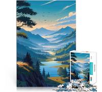Rompecabezas para Adolescentes 1000 Piezas Paisaje V42 Juego Familiar para aliviar el estrés: desafío difícil Ideas de Regalos 50x70cm