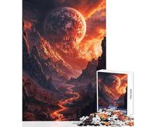 Rompecabezas para Adolescentes 1000 Piezas paisajes fantásticos con Planetas y ríos decoración del hogar Juguetes Regalo de cumpleaños Juegos relajantes colección de Artistas Bellas Artes 38x52cm