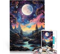 Rompecabezas para Adolescentes 1000 Piezas paisajes galácticos Juegos Divertidos para la Familia Juguetes de decoración del hogar 38x26cm