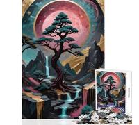 Rompecabezas para Adolescentes 1000 Piezas paisajes japoneses decoración del hogar Juguetes Regalo Divertido Juego de ingenio difícil y desafiante tamaño 38x52cm