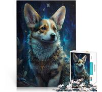 Rompecabezas para Adolescentes 1000 Piezas Perro Corgi Desafiante de completar, Pero Divertido y Gracioso. Mejorar la Memoria 50x70cm