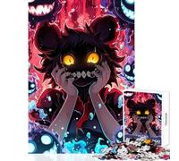 Rompecabezas para Adolescentes 1000 Piezas Personajes sonrientes con Ojos Brillantes Juguete Educativo Grandes Regalos y Juguetes Juegos Divertidos colección de Artistas Bellas Artes tamaño 50x75cm