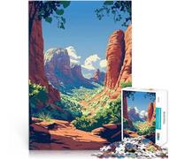 Rompecabezas para Adolescentes 1000 Piezas Pintura de Sedona Red Rocks, Arizona Juegos Juguetes Regalo Cumpleaños 38x26cm
