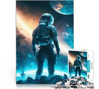 Rompecabezas para Adolescentes 1000 Piezas Pionero Galáctico Reducción del estrés Interesante Trato como Regalo para Toda la Familia 38x26cm