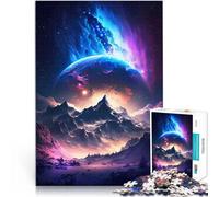 Rompecabezas para Adolescentes 1000 Piezas Planeta Maravilla Aurora Juguetes de Entretenimiento Familiar Buen Regalo 52x38cm