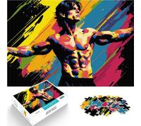 Rompecabezas para Adolescentes 1000 Piezas Powerbeat Fitness Juguete Educativo de Aprendizaje Toda la Familia. 38x26cm