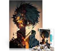 Rompecabezas para Adolescentes 1000 Piezas Protagonista de Anime Competición de Velocidad de Manos Regalo de cumpleaños 38x26cm