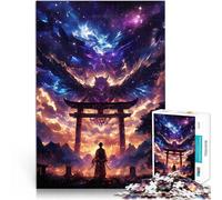 Rompecabezas para Adolescentes 1000 Piezas Puerta Torii Fénix Entrena tu Cerebro y Tus Manos Interacción Entre Padres e Hijos 75x50cm