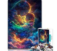 Rompecabezas para Adolescentes 1000 Piezas Rainbow Universe 1000 Piezas para Adultos Toda la Familia Adecuado para Y 14 38x26cm