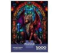 Rompecabezas para Adolescentes 1000 Piezas Ruby Scalebreaker Dragon Rompecabezas para Adultos Juegos Relajantes Mejora La Memoria Difícil Y Desafiante 52x38cm/1000pcs