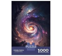 Rompecabezas para Adolescentes 1000 Piezas Spiral Galaxy Rompecabezas para Adultos Juegos Relajantes Mejora La Memoria Difícil Y Desafiante 52x38cm/1000pcs