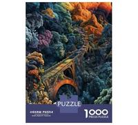 Rompecabezas para Adolescentes 1000 Piezas Stone Bridge Rompecabezas para Adultos Juguetes Antiestrés Patrón De Montaje Oferta como Regalo para Toda La Familia 38x26cm/1000pcs