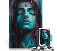 Rompecabezas para Adolescentes 1000 Piezas Sueño de Shiva Juguetes educativos de Aprendizaje con póster a Juego y Hoja de Trivia 75x50cm