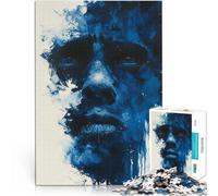 Rompecabezas para Adolescentes 1000 Piezas Susurros del Alma Azul Juguetes educativos de Aprendizaje para la decoración del hogar 38x26cm