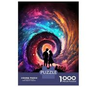 Rompecabezas para Adolescentes 1000 Piezas The Starry Night Rabbit Rompecabezas para Adultos Juegos Relajantes Análisis Y Lógica para Cumpleaños, Navidad 52x38cm/1000pcs