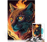 Rompecabezas para Adolescentes 1000 Piezas Tierra de fantasía de Lince Juego práctico Actividades Divertidas en casa, Regalos de cumpleaños, Regalos de Viaje, 50x70cm