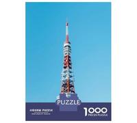 Rompecabezas para Adolescentes 1000 Piezas Tokyo Tower Rompecabezas para Adultos Juegos Relajantes Mejora La Memoria Difícil Y Desafiante 52x38cm/1000pcs