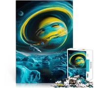 Rompecabezas para Adolescentes 1000 Piezas Un Mundo extraño Juguete Educativo de Aprendizaje Regalos de cumpleaños, Regalos, Arte Mural 38x26cm