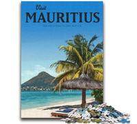 Rompecabezas para Adolescentes: 1000 Piezas Visita Mauricio Ayuda a ejercitar el Cerebro Juguetes adictivos para Cultivar la Paciencia Ideal para Parejas (tamaño 38x26cm)