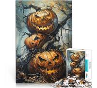Rompecabezas para Adolescentes 1000 Piezas Víspera de Todos los Santos Difícil y desafío Actividades Divertidas en casa, Regalos de cumpleaños, Regalos de Viaje, 38x26cm