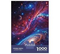 Rompecabezas para Adolescentes 1000 Piezas Voyage Through The Cosmos Rompecabezas para Adultos Juguetes Antiestrés Patrón De Montaje Oferta como Regalo para Toda La Familia 70x50cm/1000pcs