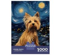 Rompecabezas para Adolescentes 1000 Piezas Yorkshire Terrier Rompecabezas para Adultos Juegos Familiares Análisis Y Lógica para Cumpleaños, Navidad 70x50cm/1000pcs