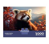 Rompecabezas para Adolescentes 1000 Red Panda for Sale Online Rompecabezas para Adultos Juego Práctico Patrón De Ensamblaje Oferta como Regalos para Toda La Familia 70x50cm/1000pcs