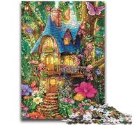 Rompecabezas para Adolescentes 1000 Rompecabezas Fantasy Village Difícil Regalos difíciles para Amigos y Familiares Adecuado para Y 14 26x38cm