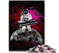 Rompecabezas para Adolescentes 1000 Rompecabezas Space Is The DJ Place Ayuda a ejercitar el Cerebro Juguetes adictivos para Cultivar la Paciencia Adecuado para Parejas 50x75cm