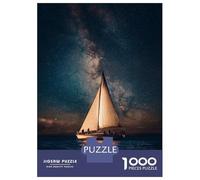 Rompecabezas para Adolescentes 1000 Sailing Under The Stars -2 Rompecabezas para Adultos Juego Práctico Patrón De Ensamblaje Oferta como Regalos para Toda La Familia 70x50cm/1000pcs