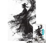 Rompecabezas para Adolescentes 1000 Samurai Spirit un Reto para completar Pero Divertido y con Humor Juego práctico para Mayores de 14 años Juego de Rompecabezas Incluido (50x75cm)