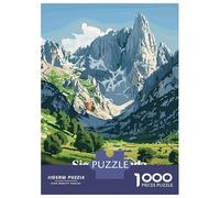 Rompecabezas para Adolescentes 1000 Sierra Nevada National Park Spain Rompecabezas para Adultos Juguetes Antiestrés Regalos para Mujeres Oferta como Regalos para Toda La Familia 52x38cm/1000pcs