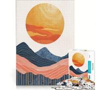 Rompecabezas para Adolescentes 1000 Soledad Dorada, Juguetes DIY, Decoración para el hogar, Regalos Ideales para Toda la Familia 38x52cm