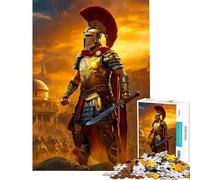 Rompecabezas para Adolescentes 1000 Spartan Guardian Juegos de relajación Juguete Juego Intelectual Grandes Regalos y Juguetes Actividades Familiares (Tamaño 38x52cm)