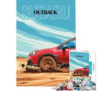 Rompecabezas para Adolescentes 1000 Subaru Outback Todoterreno Juego práctico Juguete Juego Intelectual Regalos de cumpleaños Regalos para Mujeres (Tamaño 75x50cm)