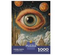 Rompecabezas para Adolescentes 1000 Surreal Fantasy Art Print Rompecabezas para Adultos Juego Práctico Mejora La Memoria para Cumpleaños, Navidad 70x50cm/1000pcs