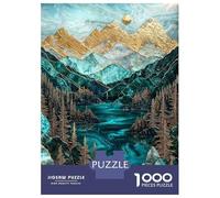 Rompecabezas para Adolescentes 1000 The Lakes Golden Secret Rompecabezas DIY Juguetes Difícil Oferta Difícil como Regalos para Toda La Familia 52x38cm/1000pcs