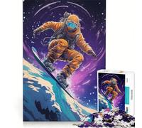 Rompecabezas para Adolescentes 1000 Universo Snowboarder Juegos de relajación Interacción Entre Padres e Hijos Regalos de cumpleaños 38x52cm