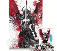 Rompecabezas para Adolescentes 1000 valquirias vikingas Juegos relajantes interacción Entre Padres e Hijos Regalos de cumpleaños 50x75cm