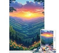 Rompecabezas para Adolescentes 1000 West Virginia Rompecabezas de 1000 Piezas Juego Imposible Grandes Regalos y Juguetes Antiestrés (38x52cm)