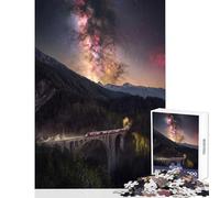Rompecabezas para Adolescentes 1000 Wiesener Viaduct Decoración del hogar Juguetes Regalo de cumpleaños Juegos relajantes Colección de Artistas Bellas Artes Tamaño 38x26cm