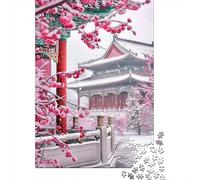 Rompecabezas para Adolescentes 1000 Winter Wonderland in Asia Rompecabezas para Adultos Juego Práctico Patrón De Ensamblaje Oferta como Regalos para Toda La Familia 70x50cm/1000pcs