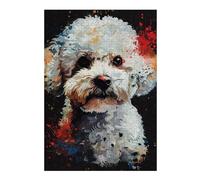 Rompecabezas para Adolescentes 1000pcs(38x26cm) Abstract Poodle Art Print Rompecabezas para Adultos Juguetes Antiestrés Difícil Regalos De Cumpleaños Y Únicos 1000pcs(38x26cm)
