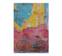 Rompecabezas para Adolescentes 1000pcs(38x26cm) Colorful Urban Bicycle Scene Rompecabezas para Adultos Juegos De Relajación Corte De Precisión Cumpleaños 1000pcs(38x26cm)