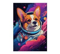 Rompecabezas para Adolescentes 1000pcs(38x26cm) Corgi Astronaut in Space -30 Rompecabezas para Adultos Juguetes De Bricolaje Que Mejoran La Memoria Difícil Y Desafiante 1000pcs(38x26cm)