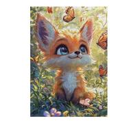 Rompecabezas para Adolescentes 1000pcs(38x26cm) Magical Fox Garden Rompecabezas para Adolescentes Juegos Relajantes Regalo De Cumpleaños Desafiante De Completar 1000pcs(38x26cm)