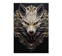 Rompecabezas para Adolescentes 1000pcs(38x26cm) Majestic Alpha Wolf Rompecabezas para Adultos Juegos De Relajación Decoración del Hogar Interacción Entre Padres E Hijos 1000pcs(38x26cm)