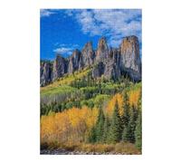 Rompecabezas para Adolescentes 1000pcs(38x26cm) Mountain Peaks in Autumn Colors Rompecabezas para Adultos Juegos Relajantes Carrera De Velocidad De Manos 1000pcs(38x26cm)